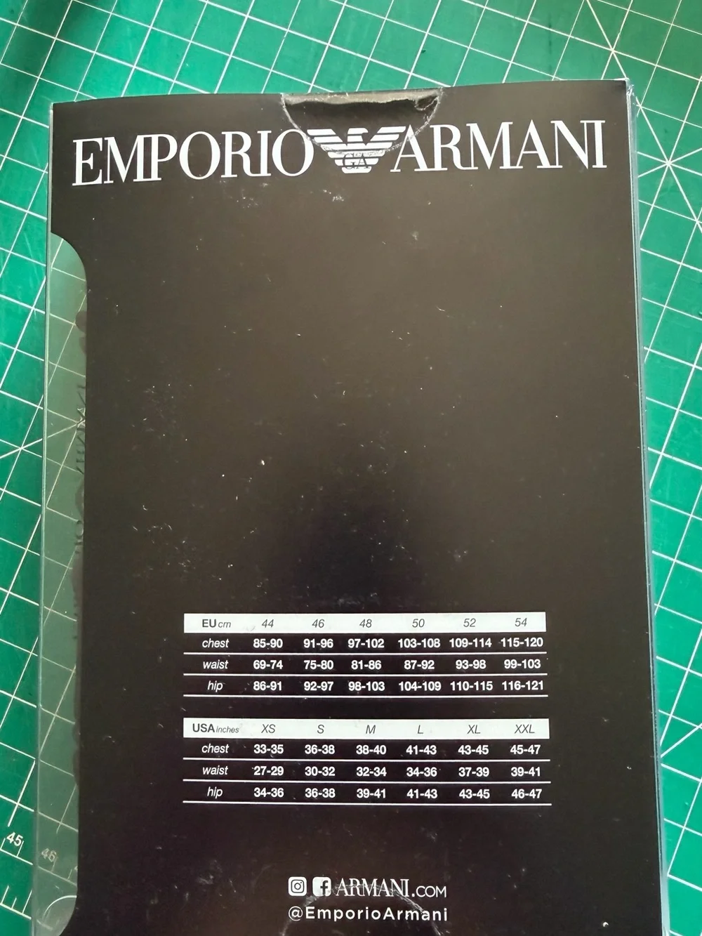 Emporio Armani Black & White Logo Men's Briefs 3 Pack